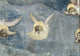 Detail of 'The Lamentation' fresco by Giotto, art print.