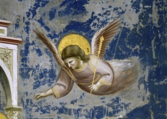 Fresco print of The Presentation at the Temple by Giotto di Bondone