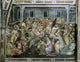 'The Slaughter of the Innocents' fresco poster print by Giusto di Giovanni Menabuoi, featuring intricate details and vibrant colors.