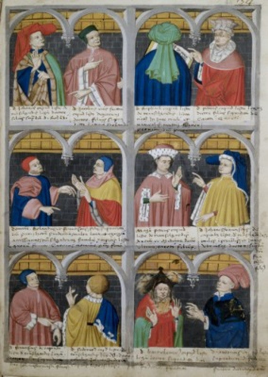 Multi-Panelled Narration: Capodilista Codex Fine Art Print