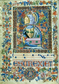 Resurrection poster print by Lorenzo Monaco from Biblioteca Laurenziana, Florence.