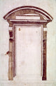 Doorway Design Poster Print by Michelangelo Buonarroti - Galleria degli Uffizi