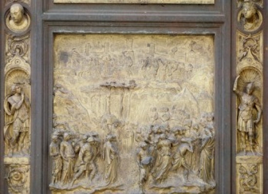 Gates of Paradise - Eastern Doors Fine Art Print by Lorenzo Ghiberti