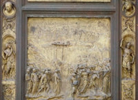 Gates of Paradise - Eastern Doors Fine Art Print by Lorenzo Ghiberti