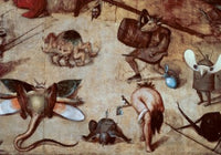 Detail of Temptation of St. Anthony by Hieronymus Bosch art print.