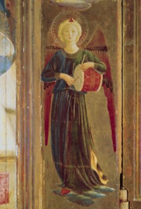 Fra Angelico Two Angels - Detail I Fine Art Print available in multiple sizes