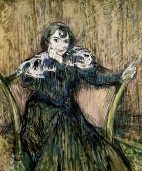 Madame Berthe Bady Poster Print by Henri de Toulouse-Lautrec