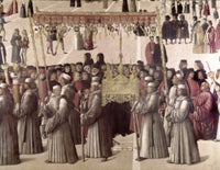 Procession of the Relic of the True Cross Poster Print by Gentile Bellini