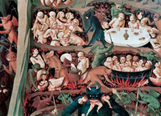 The Last Judgement Detail Poster Print by Fra Angelico, Renaissance artwork