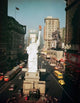 Times Square New York City vibrant poster print