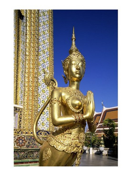 Temple of the Emerald Buddha poster print showcasing Bangkok, Thailand