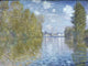 Autumn in Argenteuil Art Print by Claude Monet showcasing vibrant fall colors