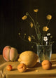 Still Life with Flowers and Fruit Poster Print by Emile Renard