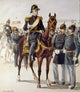 Major General Hancock poster print by Henry Alexander Ogden, showcasing military officers.