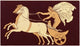 Chariot Race Poster Print artwork from 470 B.C., ancient Greek culture.