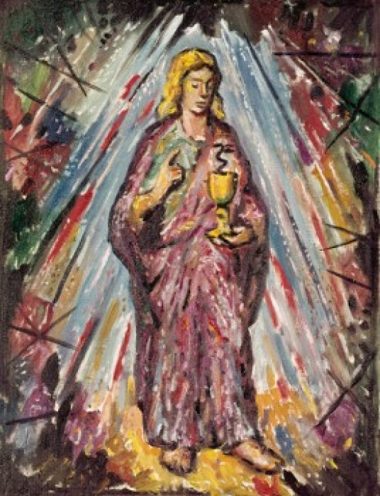 Saint John Mazuranic Poster Print showcasing artistic imagery.
