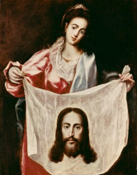 Veronica and the Holy Veil Fine Art Print by El Greco