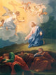 The Agony on the Mount of Olives poster print by Hendrick Krock, featuring rich colors and intricate details.