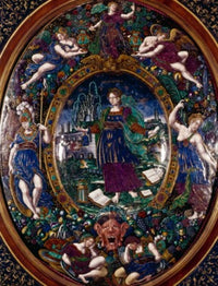 Immaculate Madonna Poster Print by Francisco del Dongo showcasing divine grace and beauty