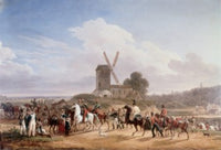 Troops Returning From Battle Poster Print - Military Art