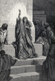 Deborah's Song Poster Print by Gustave Dore, showcasing intricate details and vibrant imagery.