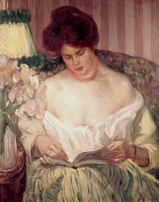 Portrait of the Woman Poster Print by Frederick Carl Frieseke