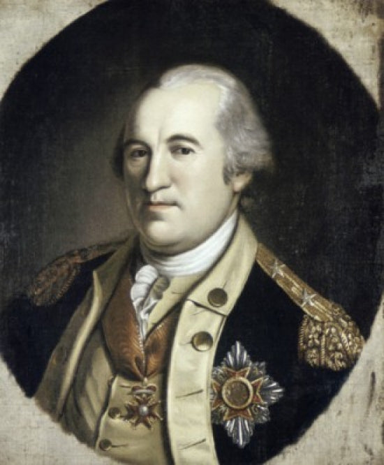 Frederick W. von Steuben Poster Print by Charles Willson Peale, historical art print.