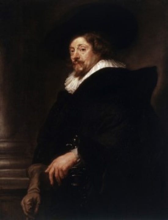 Self-Portrait by Peter Paul Rubens poster print showcasing classic Baroque art style.
