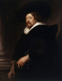 Self-Portrait by Peter Paul Rubens poster print showcasing classic Baroque art style.