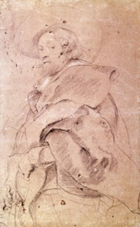 Study for a Self-Portrait Poster Print by Peter Paul Rubens