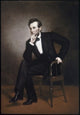 Abraham Lincoln poster print by George Peter Alexander Healy, premium quality art print.