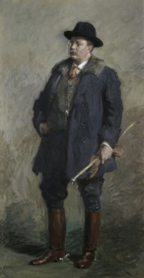 Theodore Roosevelt Poster Print by Gari Melchers showcasing the 26th President of the United States.