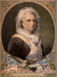 Martha Washington Poster Print - Wife of the 1st President of the United States