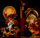 Resurrection & Annunciation Fine Art Print by Matthias Grunewald