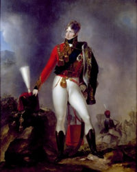 King George IV Poster Print by Eduard Strohling, historical artwork.