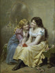The Missing Curl Poster Print by Edwin Thomas Roberts, 19th-century British art.