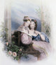 Roses Nostalgia Poster Print featuring beautiful floral artwork.