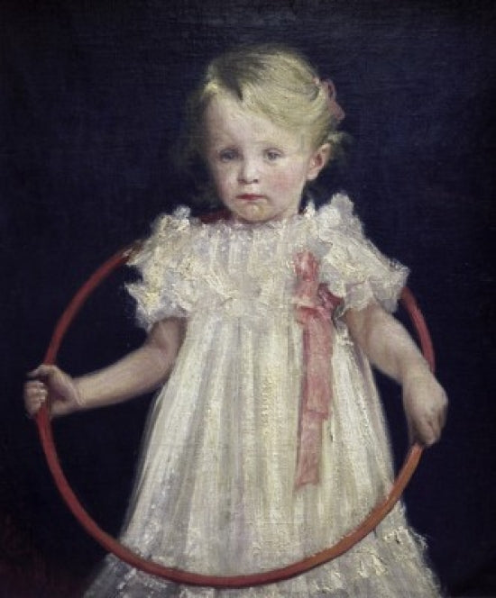 The Girl with a Ring Art Print by Wladyslaw Podkowinski
