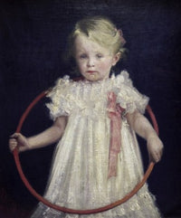The Girl with a Ring Art Print by Wladyslaw Podkowinski