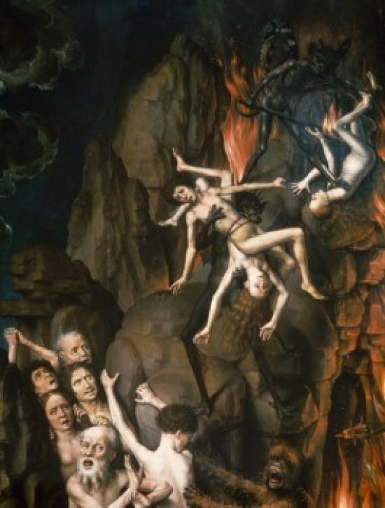 The Last Judgment Altar from St. Mary's Church Poster Print by Hans Memling
