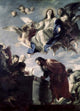 The Ascension of the Virgin Poster Print by Mateo Cerezo