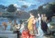 Finding of Moses Poster Print by Sebastien Bourdon, showcasing classic artistry.