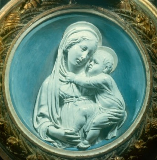 Madonna and Child Poster Print by Luca Della Robbia