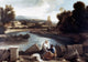 Landscape with Saint Matthew and Angel Poster Print by Nicolas Poussin