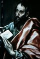 Saint Paul by El Greco - Poster Print showcasing classic art.