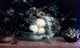 Fruits in a Bowl on a Red Table Cloth art print by Frans Snyders