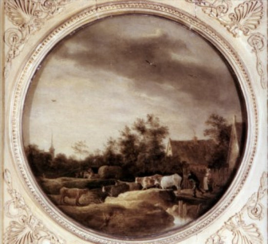 Landscape with a Herd Art Print by David Teniers the Younger, 1644