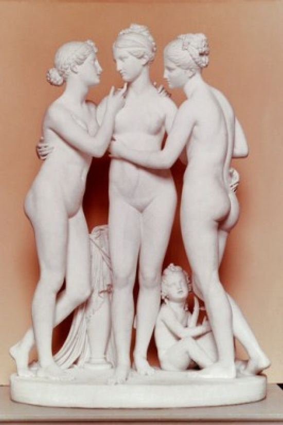 The Three Graces Poster Print by Bertel Thorvaldsen