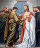 Unbelieving Thomas Poster Print by Antonio Ciseri, high-quality artwork
