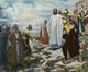 Christ on the Mountain Poster Print by Arnold C. Slade - Spiritual Artwork